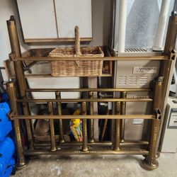 Solid Brass Full Size Bedframe