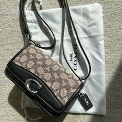 Bandit Crossbody Bag In Signature Textile Jacquard