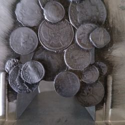 Pair Of 1980 Vintage Metzer Bookends 