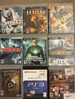 Sony PlayStation 3 Video Games $20 each