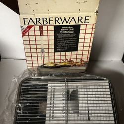Vintage Kitchen Farberware  R4550 Indoor Smokeless BBQ Rotisserie Grill Kitchen 