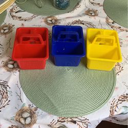 Three Baskets For Art Supplies