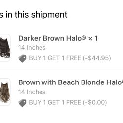 Hair Extensions Halo