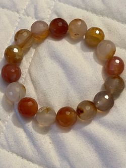 Carnelian stretch bracelet