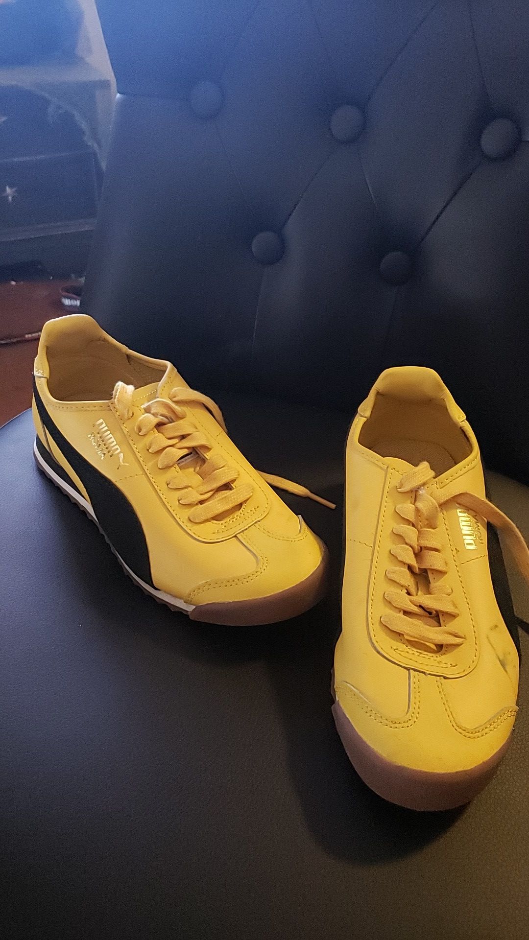 Yellow Puma Sneakers Kill Bill Halloween