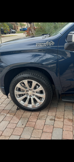 22 inch high country rims and tires Read Description!!!