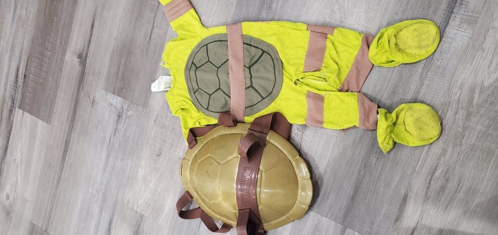 Baby ninja turtle costume