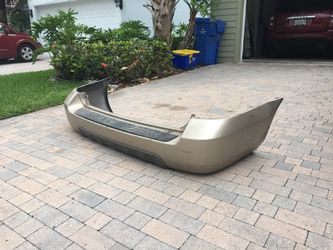 Acura MDX rear bumper