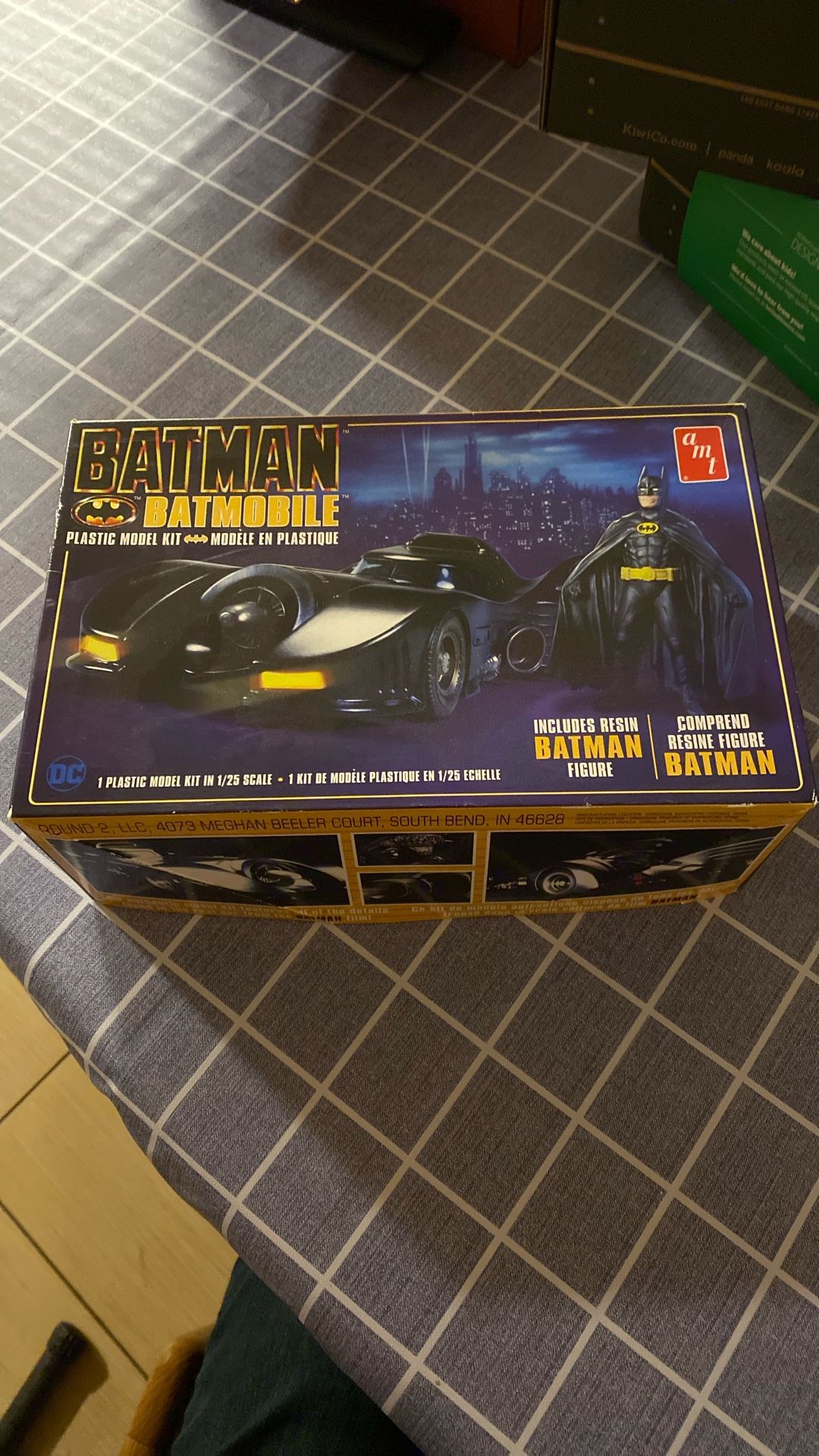 Batman Batmobile Plastic Model Kit