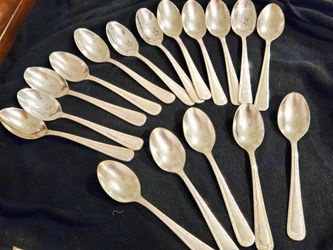 Real Silver Silverware Set 