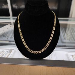14k Gold Cuban Links Necklace 23 Grams 26 Long Layaway Available 10% Dwon If You Interested Please Make Sure You Ask For Maribel Thank You 