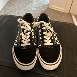Checked Vans US  Youth Size 3
