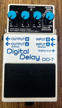 Boss DD-7 Digital Delay Guitar Pedal