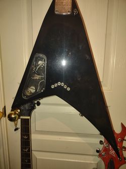 JS30RR Jackson "V" Guitar EXC* Pro fret-level setup Spa perfect now 249!