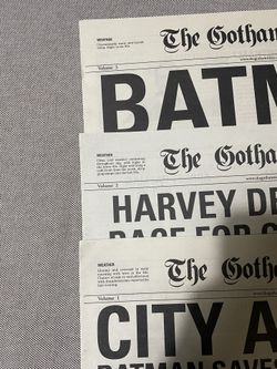 Dark knight Promotional Material 