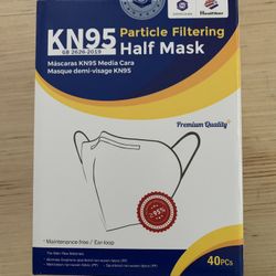 KN 95 Face Mask  Box Of 40  $15.00 