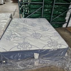 New Mattress, Boxprings And Metal Frame. All Sizes Available. Excellent Quality Low Prices. Twin Mattress At $99. Hablamos Español.