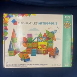 Magna Tiles Metropolis NEW 110 Pieces