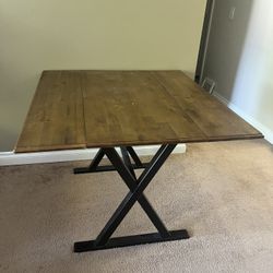 Kitchen Dining Table Drop Table Wooden