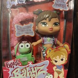 Bratz Babyz Yasmin Collectible Fashion Doll with Real Fashions and Pet