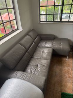 italian leather sofa