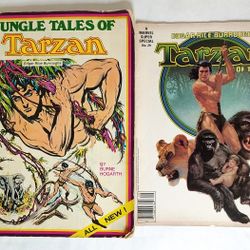 Vintage Tarzan Book And Magazine Jungle Tales of Tarzan - Tarzan of The Apes 