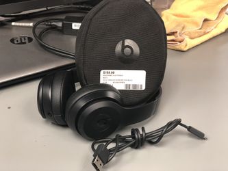 Headphones, Electronics Beats Solo 3 Wireless W/USB Case Black .. Negotiable