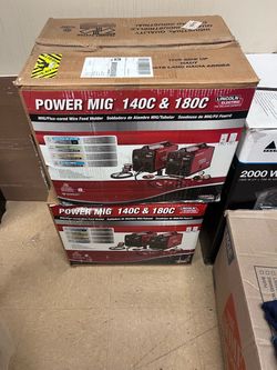 Lincoln Electric POWER MIG 140C / 180C welders