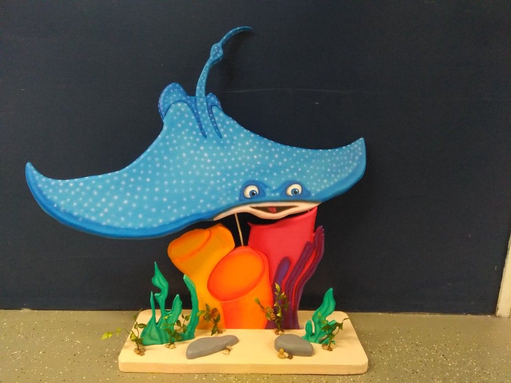 Mr. Ray from Finding Nemo