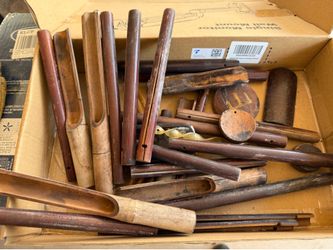Wood Wind Chime Pieces and Parts