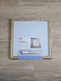 U Brands 12"x12" Magnetic Dry Erase Easel