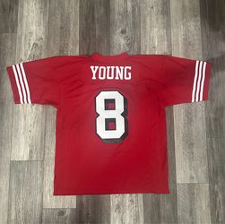 Men’s Mitchell And Ness Throwbacks Steve Young San Francisco 49ers Jersey X-Large New