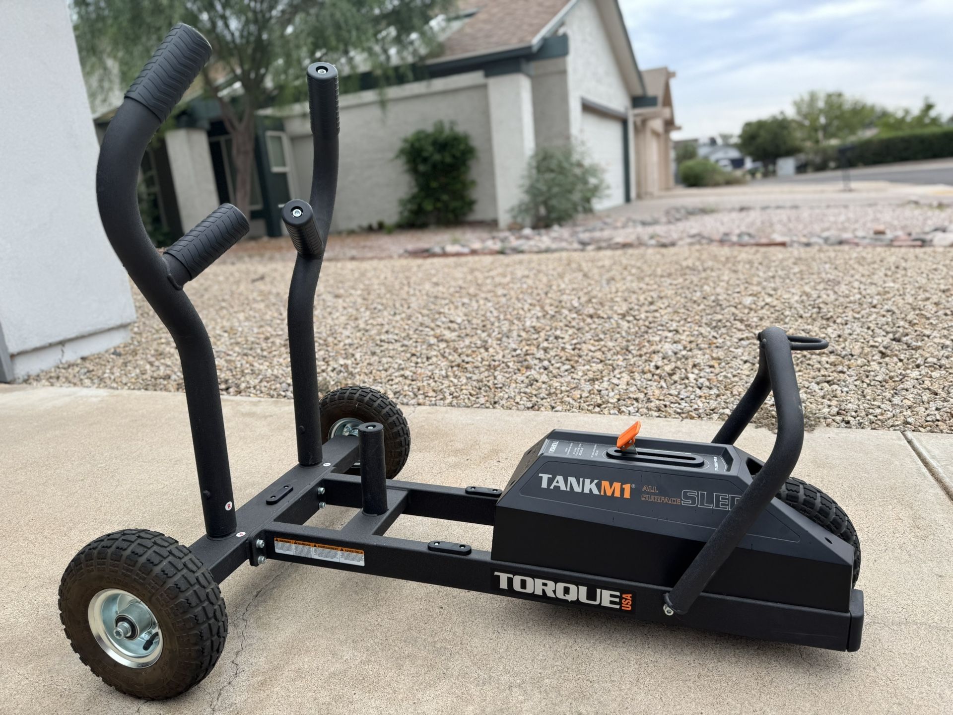 Torque TANK M1 Push Sled: Magnetic Resistance Push/Pull Exercise Sled