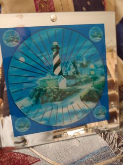 Lighthouse picture with light