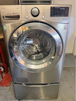 LG Stainless Steel Washing Machine