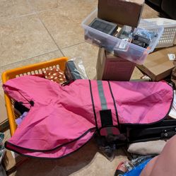 Pink Dog Coat