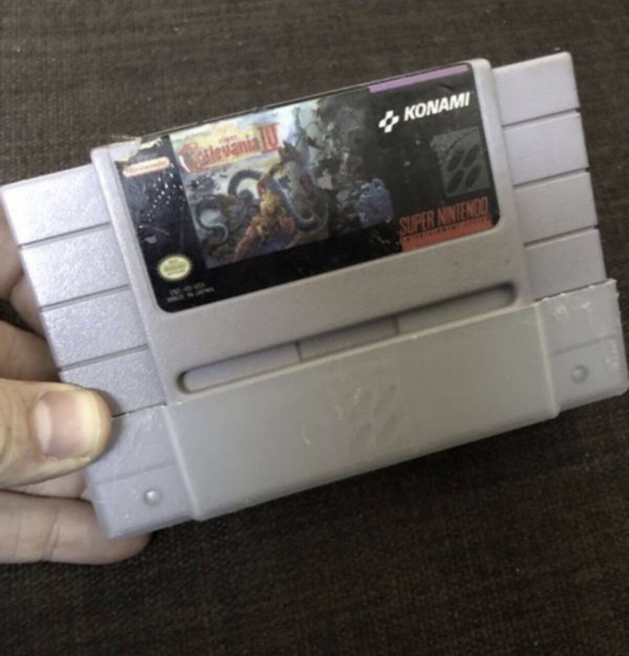 Super Castlevania IV Super Nintendo SuperNES Game. Original/Works! Christmas Santa Gift!