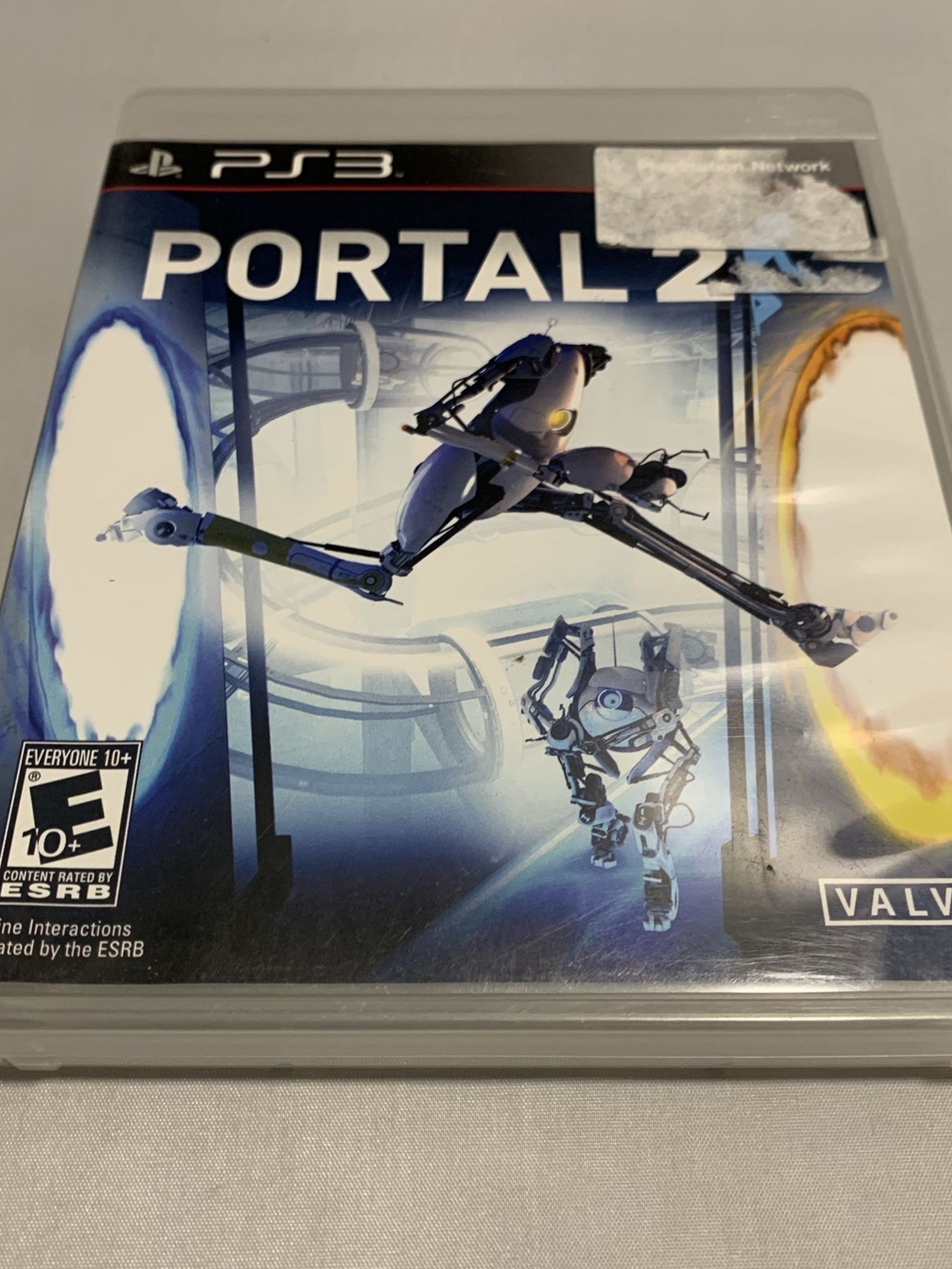 Portal 2 For PlayStation 3 PS3 No Manual Video Game