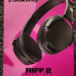 New Skullcandy Riff 2 Wireless Headphones 