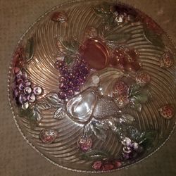Vintage Glass Tray