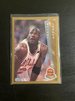 Michael Jordan NBA Award Winner