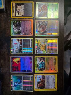 Vintage Pokemon Cards