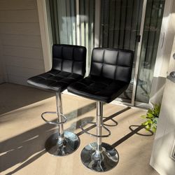 Bar Stools - Set Of 2 For Sale 