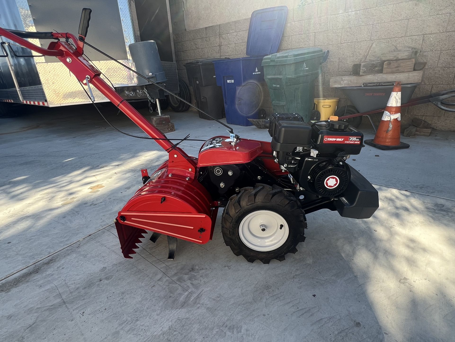 Troy Bilt Tiller