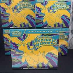 Ascended Heroes Elite Trainer Box ETB 