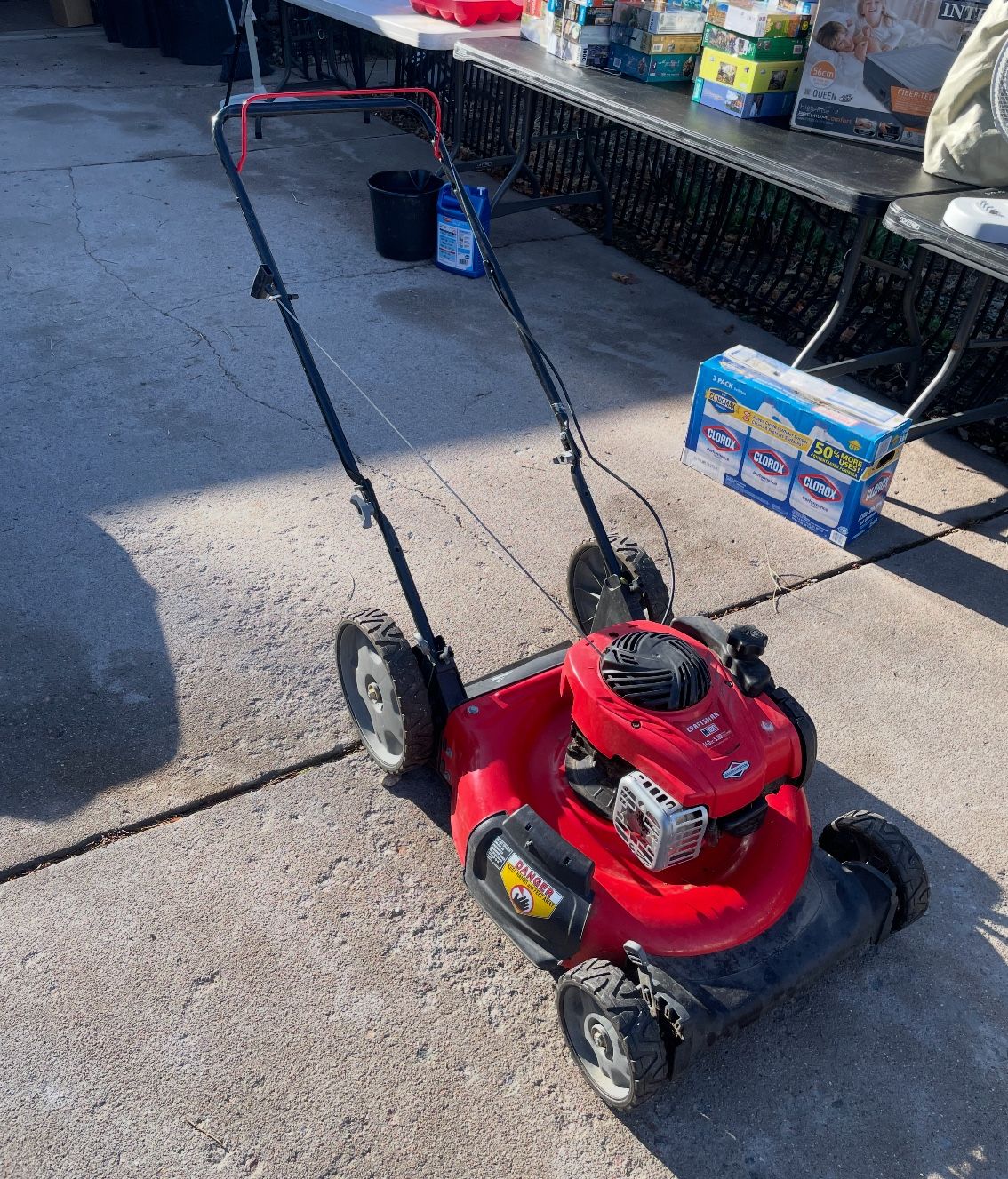 Craftsman Bag less Lawnmower