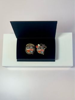 Michael Jordan Basketball Hall of Fame 2009 Induction Lapel Pin Set