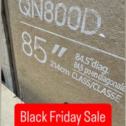 SAMSUNG 85-Inch Class Neo QLED 8K QN800D Series Mini LED Quantum HDR Smart TV with Ultra Slim Design, Dolby Atmos, Object Tracking Sound+, Q-Symphony 