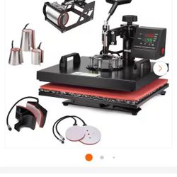 Heat Press Machine 8-in-1