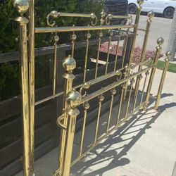 Brass Head And Food Board
